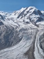085 Zermatt - Gornergrat - Blick zur Monte Rosa Gruppe mit Monte Rosa Gletscher &ndash; &copy; Annette Probst-Weise (Eberhardt TRAVEL)