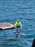 183 Schifffahrt auf dem Vierwaldstättersee - Wassersporteler im Sog des Schiffes &ndash; &copy; Annette Probst-Weise (Eberhardt TRAVEL)