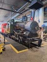 256 Führung im Depot der Rigibahnen - Dampflok Nr. 16 &ndash; &copy; Annette Probst-Weise (Eberhardt TRAVEL)