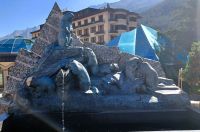 Zermatt, Murmeltierbrunnen