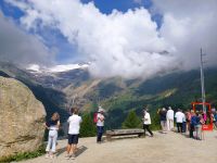 Reise im Bernina-Express, Halt in Alp Grüm &ndash; &copy; Steffen Mucke (Eberhardt TRAVEL)