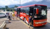Fahrt im Reisebus von Tirano nach Lugano &ndash; &copy; Steffen Mucke (Eberhardt TRAVEL)