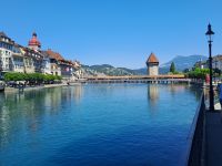 Rückblick zur Kapellbrücke mit RIGI &ndash; &copy; Gisela Hohlfeld (Eberhardt TRAVEL)