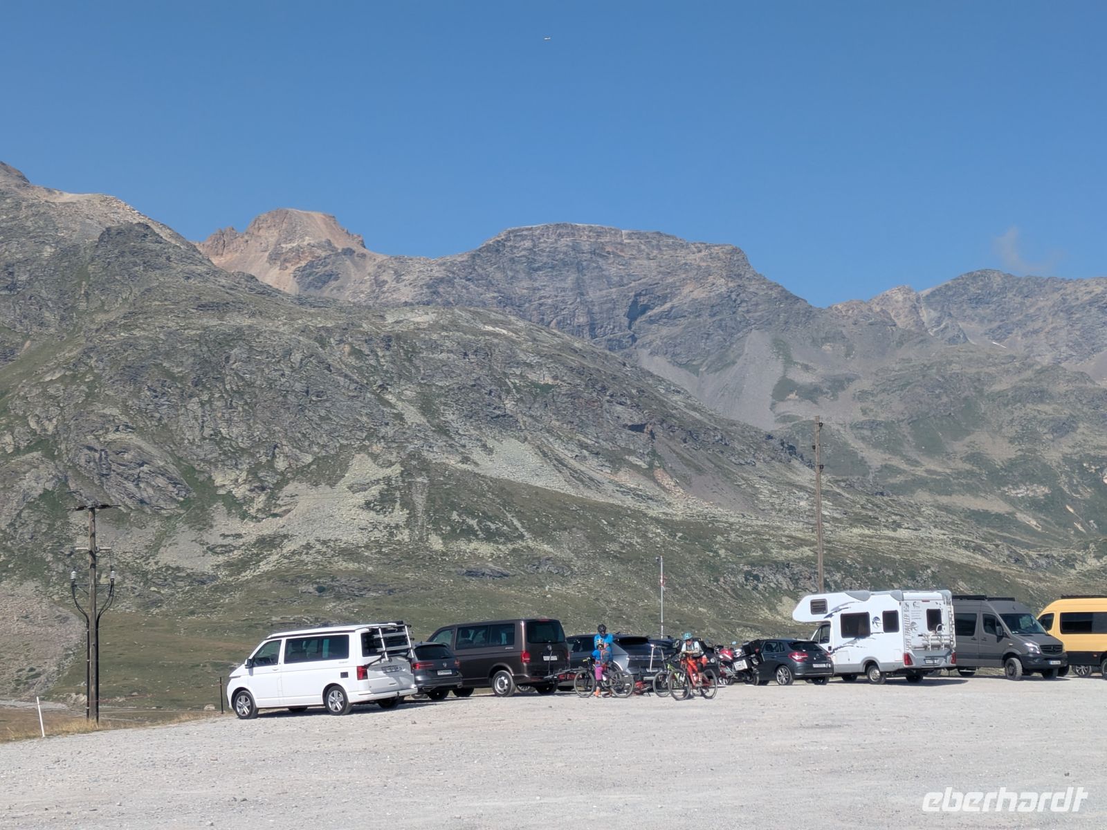 Halt auf der Passhöhe des Berninapass´ &ndash; &copy; Günter Thomas Menzel (Eberhardt TRAVEL)