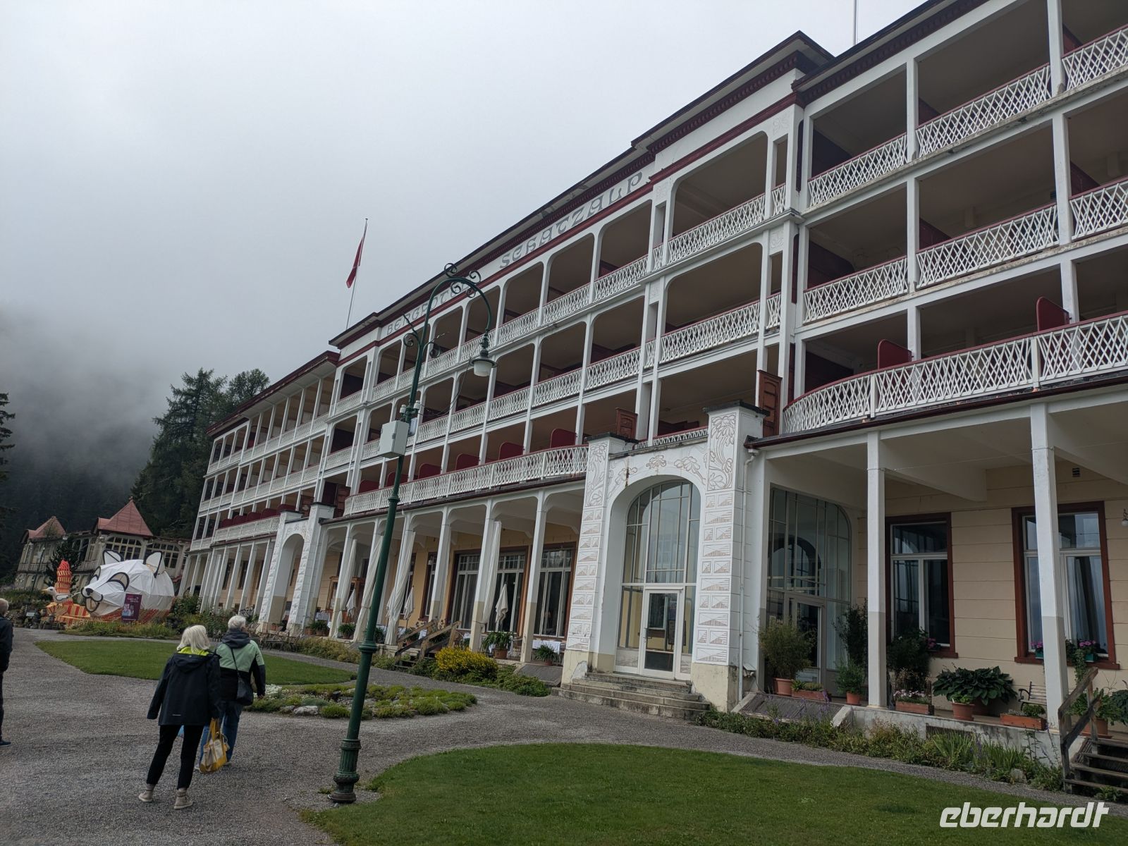 berühmtes Sanatorium auf der Schatzalp in Davos &ndash; &copy; Günter Thomas Menzel (Eberhardt TRAVEL)
