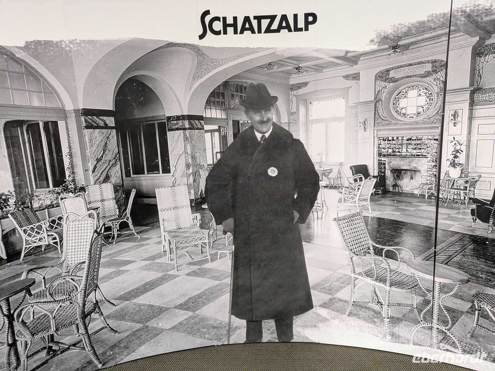 Thomas Mann und die Schatzalp in Davos &ndash; &copy; Günter Thomas Menzel (Eberhardt TRAVEL)