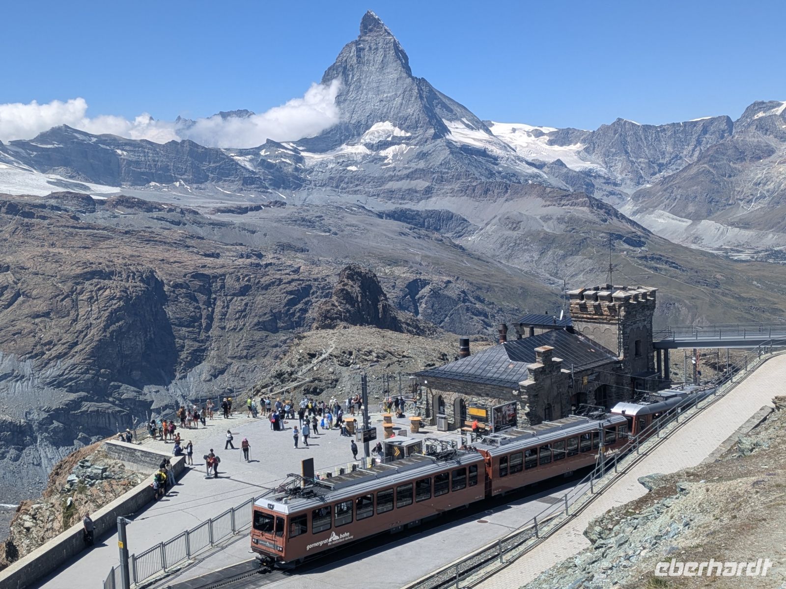 Bergstation der Gornergratbahn &ndash; &copy; Günter Thomas Menzel (Eberhardt TRAVEL)