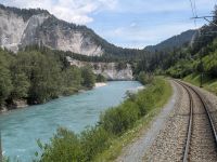 durch die Rheinschlucht &ndash; &copy; Günter Thomas Menzel (Eberhardt TRAVEL)