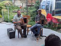 zwei Spieler mit Schwyzerörgeli für unsere Gruppe &ndash; &copy; Günter Thomas Menzel (Eberhardt TRAVEL)