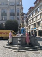 bei 35 °C war jede Abkühlung willkommen