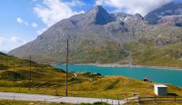 Blick vom Bernina-Pass