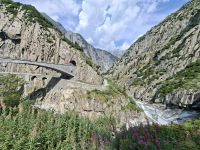 Gotthard-Route (Schöllenen-Schlucht)