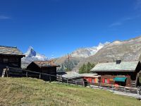 Zermatt (Fahrt zum Rothorn - Wanderung entlang des Blumenweges bis zur Tufternalp)