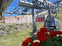 Zermatt (Fahrt zum Rothorn - Umlaufbahn von der Station 
