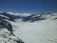 auf dem Jungfraujoch... (Großer Aletschgletscher)