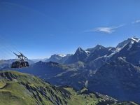 Fahrt zum Schilthorn... (Blick von der Station 