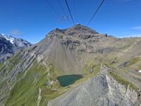 Fahrt zum Schilthorn... (Blick zur Station 