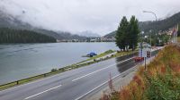 Blick zum St. Moritz-See