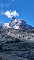 Blick zum Kleinen Matterhorn