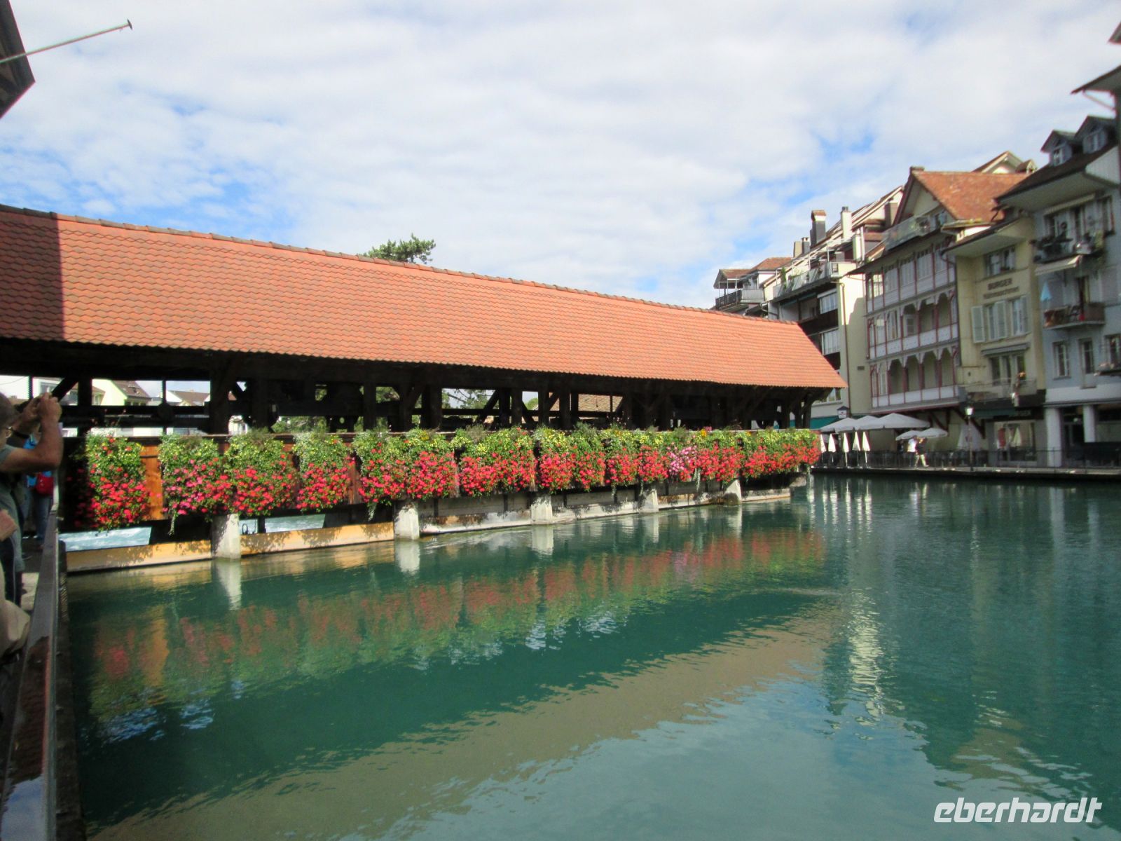 Thun: Aare Brücke mit Schleuse &ndash; &copy; Heike Heinen (Eberhardt TRAVEL)