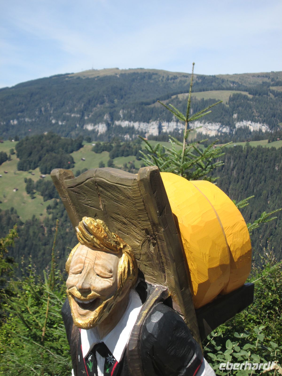 auf Harder Kulm mit Beatenberg im Hintergrund &ndash; &copy; Heike Heinen (Eberhardt TRAVEL)