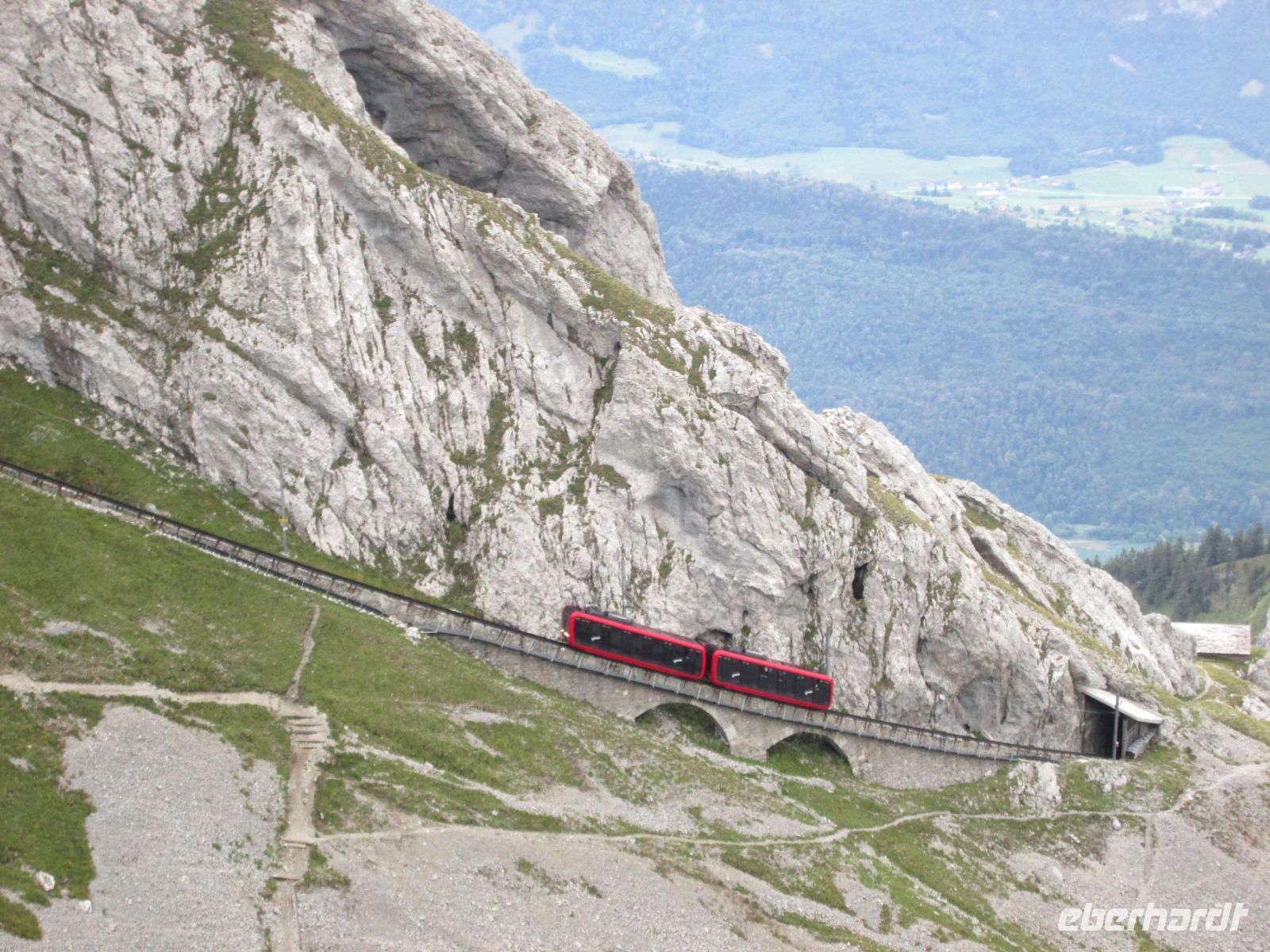 Pilatusbahn nahe der Eselswand &ndash; &copy; Heike Heinen (Eberhardt TRAVEL)
