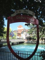 Thun: Schloss durch den 