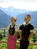 Gefällt es dir auch so gut hier oben ? &ndash; &copy; Heike Heinen (Eberhardt TRAVEL)