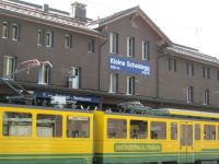Wengernalpbahn auf der Kleinen Scheidegg &ndash; &copy; Heike Heinen (Eberhardt TRAVEL)