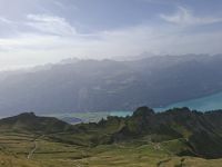 auf dem Brienzer Rothorn... (Blick auf den Brienzersee)