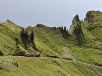 Rückfahrt mit der Brienzer Rothorn Bahn nach Brienz &ndash; &copy; Katrin Deutschbein (Eberhardt TRAVEL)