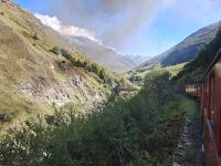 Fahrt auf der Furka-Bergstrecke... &ndash; &copy; Katrin Deutschbein (Eberhardt TRAVEL)