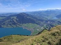 Rigi-Kulm (Blick auf Arth-Goldau zwischen dem Zuger- und Lauerzersee) &ndash; &copy; Katrin Deutschbein (Eberhardt TRAVEL)