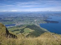 Rigi-Kulm (Blick auf Küssnacht zwischen Vierwaldstätter- und Zugersee) &ndash; &copy; Katrin Deutschbein (Eberhardt TRAVEL)