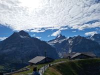 059 Ausflug auf den First - Blick zum Wetterhorn und zum Schreckhorn &ndash; &copy; Annette Probst-Weise (Eberhardt TRAVEL)