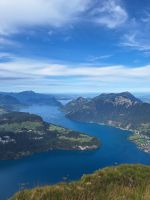 189 Ausflug auf den Stoos - auf dem Fronalpstock - Blick über den Vierwaldstättersee