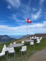 190 Ausflug auf den Stoos - auf dem Fronalpstock - Terrasse vom Bergrestaurant &ndash; &copy; Annette Probst-Weise (Eberhardt TRAVEL)