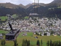 Fahrt von Davos-Platz zum Jakobshorn...