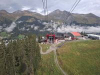 Fahrt vom Jakobshorn zur Station 