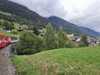 Fahrt mit dem Glacier-Express... 
