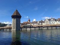 Luzern (Kapellbrücke mit Wasserturm)
