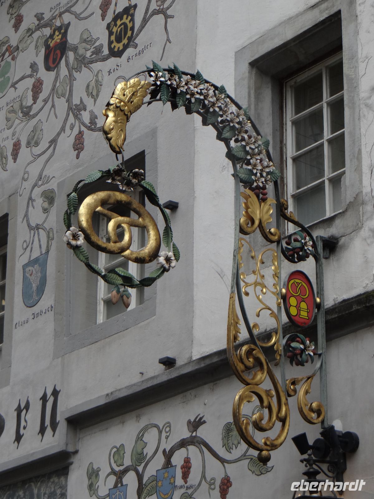 Luzern, das Zunfthaus der Bäcker hatte an der Reuss eine Anlegestelle für das Korn. &ndash; &copy; Vivian Kreft (Eberhardt TRAVEL)