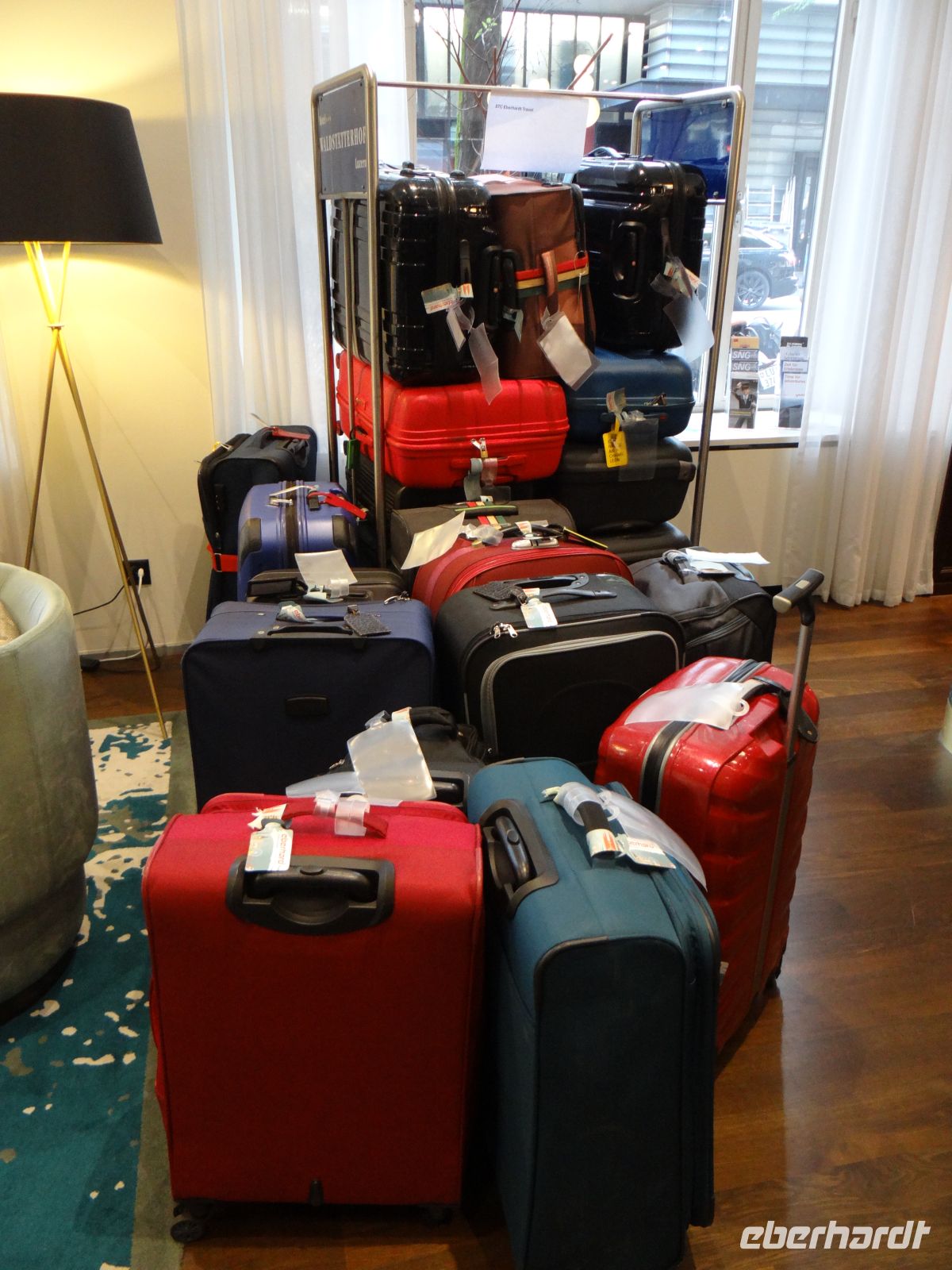 Unser Gepäck wird von Hotel zu Hotel gebracht. &ndash; &copy; Vivian Kreft (Eberhardt TRAVEL)