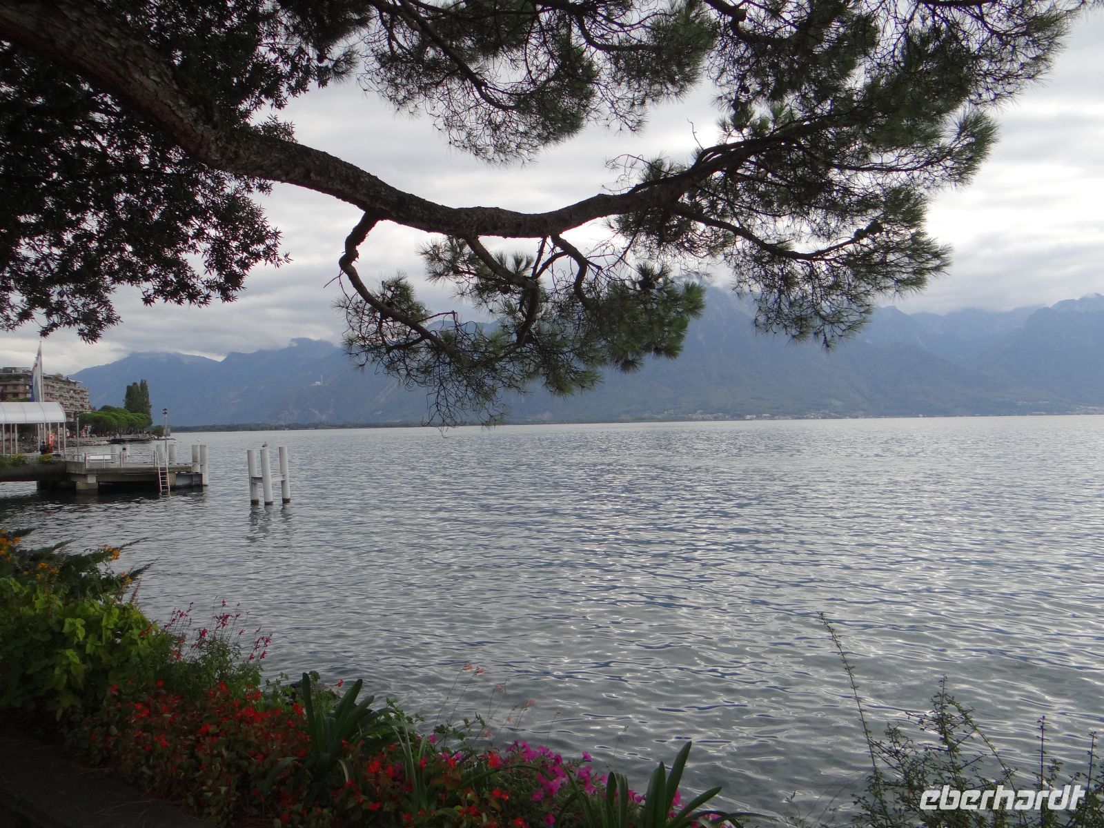 Montreux liegt am Genfer See. &ndash; &copy; Vivian Kreft (Eberhardt TRAVEL)