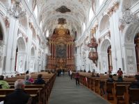 Luzern, Jesuitenkirche, wie St. Gallen von süddeutschen Künstlern ausgestaltet. &ndash; &copy; Vivian Kreft (Eberhardt TRAVEL)