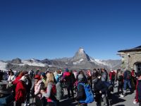 Angekommen – Blick vom Gornergrat gen Matterhorn. &ndash; &copy; Vivian Kreft (Eberhardt TRAVEL)