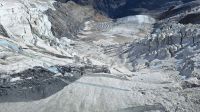 Blick vom Eismeer auf den schmelzenden Gletscher &ndash; &copy; Andreas Kunzmann (Eberhardt TRAVEL)