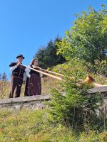 091 Auf der Schynige Platte - Alphornspieler &ndash; &copy; Annette Probst-Weise (Eberhardt TRAVEL)