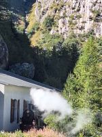 167 Fahrt Furka-Dampfbahn - Loktausch in Gletsch &ndash; &copy; Annette Probst-Weise (Eberhardt TRAVEL)