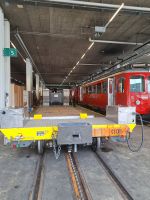 224 Vitznau -Depotführung im Depot der Rigi Bahn - Transportwagen &ndash; &copy; Annette Probst-Weise (Eberhardt TRAVEL)